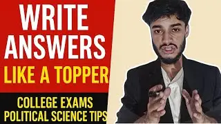 How to Write Good Answer in College Exams?