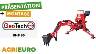 Produkt- und Montagevideo GeoTech Pro BHF 95 - Heckbagger für Traktor - fest