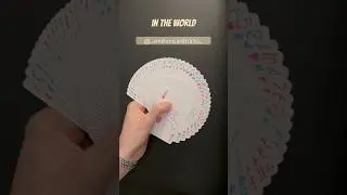Easiest Card Trick EVER - 1 Minute Tutorial #magic #tricks #tutorial