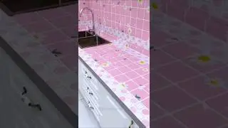 Qnique Kitchen Wallpaper #kitchendecor #kitchenwallpaper #wallpaper