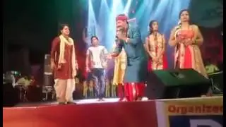 Rohit rai live stage show with mohan rathaur at DEVGHAR