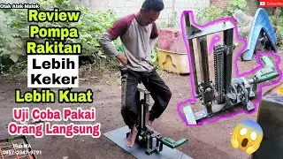 Pompa P©P Rakitan | Tes Langsung Pakai Orang | 0857-2347-9791.