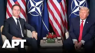 Greenland Is &ldquo;Better With Us,&rdquo; Trump Says as He Meets NATO Chief Rutte at Davos | APT