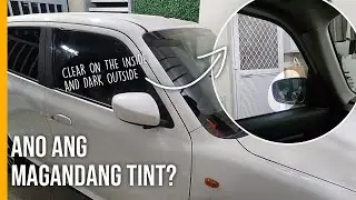 Car tint Suzuki Spresso - Ano ang magandang car tint?