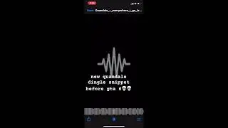 New Quandale Dingle Snippet (Instrumental)