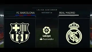 Barcelona vs Real Madrid | Fifa 18 | Xbox One Gameplay | La Liga