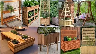 Garden Features: Crafting planters, trellises, and outdoor furniture that enhance garden spaces.