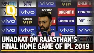 IPL 2019: Jaydev Unadkat on Rajasthan's Seven-Wicket Win Over Sunrisers | The Quint
