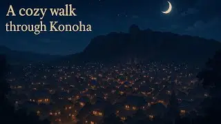 Fall asleep with the Leaf Village | Cozy Anime Sleep Story