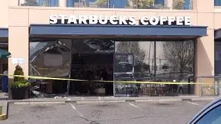 STARBUCKS CAR CRASH