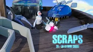 SCRAPS  |  Diploma final Project / 2D-3D Hybrid Short