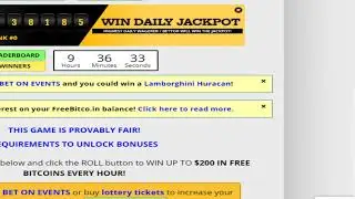 FREE Bitcoin easy win satoshis