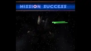 SW Jedi Starfighter Ultra Hard-Tie Fighter+Hard. (Till Mission 9)Uncut Special