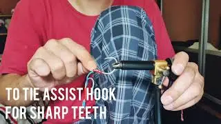 TO TIE ASSIST HOOK FOR SHARP TEETH