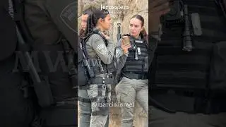 Everyday Life in Jerusalem, peace and security. ❤️🇮🇱