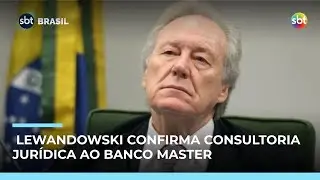 Lewandowski confirma ter dado consultoria ao Banco Master antes de assumir minist&eacute;rio | #SBTBrasil