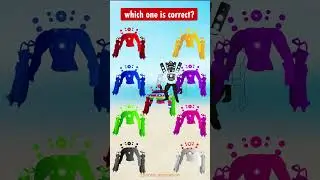 #Animation#Skibiditoilet - Which Titan SpeakerMan Skin Color is Your Favourite_SkibidiToilet_Cartoon