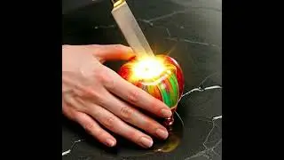 Hyper Realistic Glass Fruit Cutting ASMR 🍍🍓 | So Satisfying!