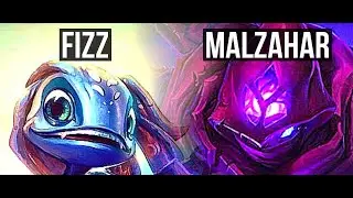 league of legends fizz vs malzher