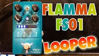 ルーパーの使い方🎸 FLAMMA FS01 Looper & Drum BOX