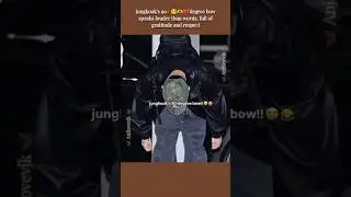 Jk's 90- degree bow speaks louder than words, full of gratitude and respect 😭😭🫶🎀#bts #jungkook #jk