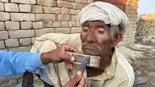 ASMR Fast Shaving With Barber Old Man 👨&zwj;🦳 [ASMR SHAMS]