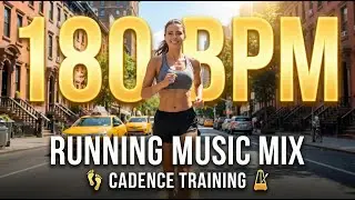 180 BPM Running Music (New Metronome Sound 🎧) | Skyward Pulse High Energy Mix