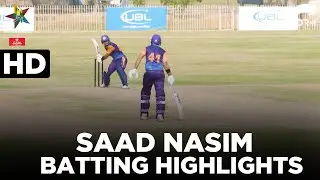 Saad Nasim Batting Highlights | Central Punjab Vs Northern | Pakistan Cup 2021 | MA2T