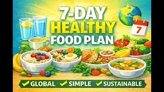 7-Day Healthy Eating Plan That Works for Any Country | Eat Like This for 7 Days & See the Difference