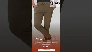 Mehrang Men's Stretchable Stretchable Formal Pant Trousers #mensfashion #amazonproducts #amazon