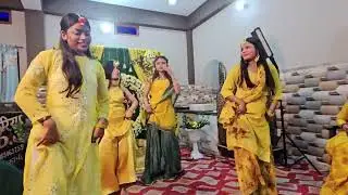 BRIDE haldi ceremony 💃