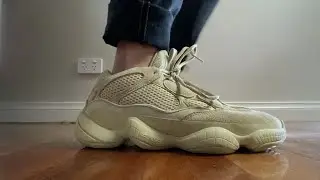 Adidas Yeezy 500 super moon yellow review and on-feet
