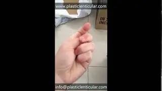 Clothes Soft Material TPU PVC 3D Lenticular Printing Flip Effects 3D TPU lenticular patch