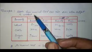 NOMINAL AND  REAL GDP