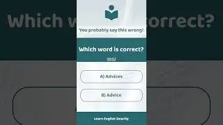 English Quiz   #LearnEnglishSmartly #englishquiz