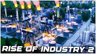 I Was Hired to Build a MASSIVE Carbon Steel Production Line - Rise of Industry 2