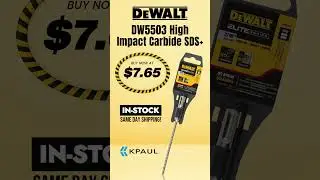 In Stock | DEWALT DW5503 High Impact Carbide Drill Bit | Authorized Distributor |KPaul-Veteran Owned