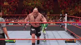 Kofi VS BROCK Extreme Rules match WWE2K25 Gameplay