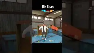 Mr Beast In Free Fire OneTap #shorts #mrbeast #freefire