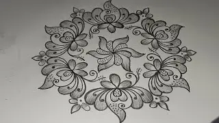 Sankranthi special rangoli design 🌺 pongal rangoli designs 🌺 latest rangoli design 🌺 simple 🌺