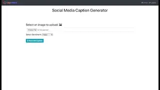Social Media Caption Generation