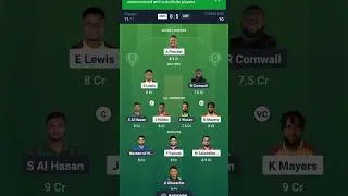 SKN vs ABF Dream11, SKN vs ABF Dream11 Prediction, SKN vs ABF Dream11 Team Prediction 2025, CPL 2025