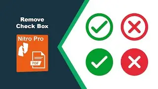 Как удалить ненужные флажки из интерактивных PDF-форм в редакторе PDF Nitro Pro