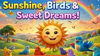 Sun, Sun Say Hello ☀️| Nursery Rhymes | LittleGigglz | FUN Kids Poem and lullaby for toddlers
