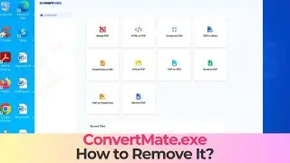 ConvertMate.exe Virus - How to Remove It [Solved]