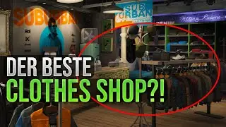 CLOTHES SHOP Script mit Job-Umkleiden (ESX/QB)