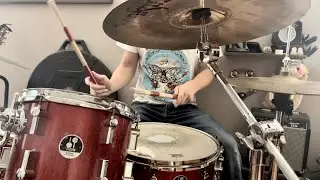Drumming in 19/8 time