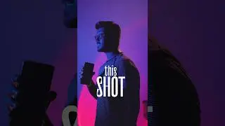 Achieve this Look with a Sunset Lamp and a Small RGB LIGHT 📷 💡#shorts #photography #filmmaking