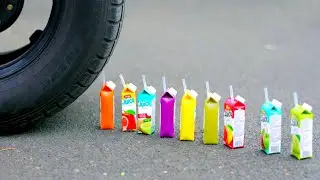 Crushing Experiment Car vs 40 items Challenge |  Pepsi bottles