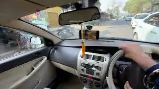 POV Drive Tata Manza Diesel  // Most Reliable Car // Punjab Roads POV